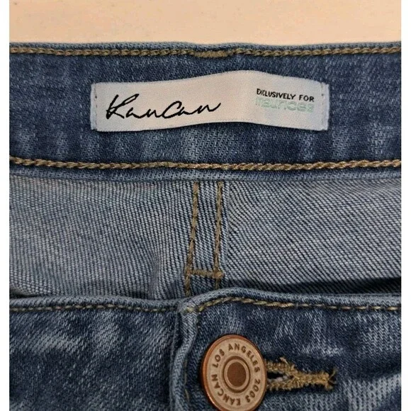 Kancan By Maurice's Frayed Jeans 9 - Picture 5 of 6